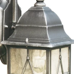 Außenwandlampe Genoa mit Bleiglas, IP23