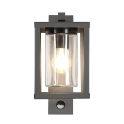 Außenwandlampe Lunga mit Bewegungsmelder