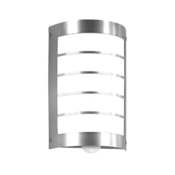 Außenwandlampe Marco1 mit Streben und Sensor