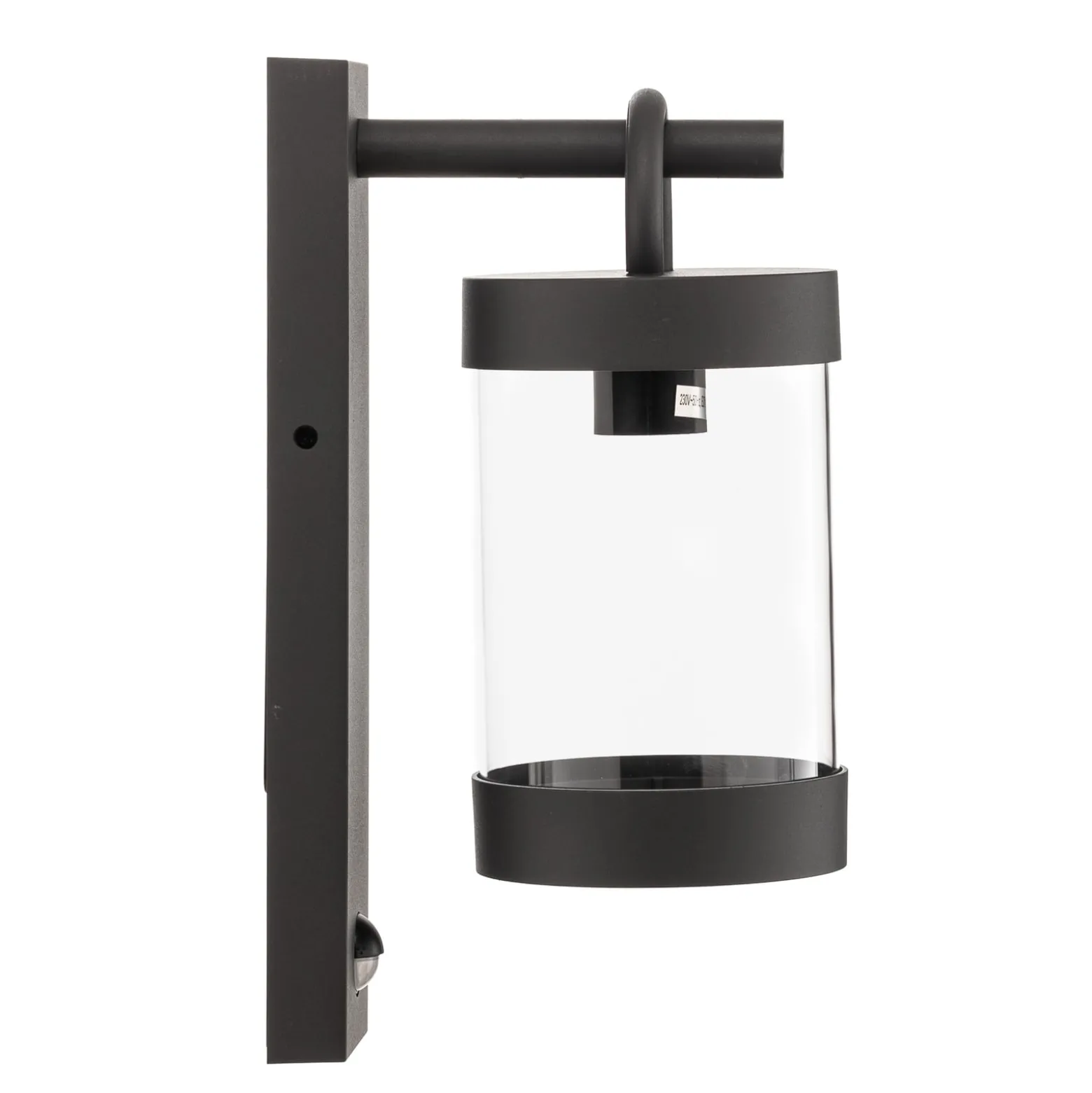 Außenwandlampe Sambesi, anthrazit, Sensor, Aluguss