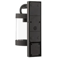 Außenwandlampe Sambesi, anthrazit, Sensor, Aluguss