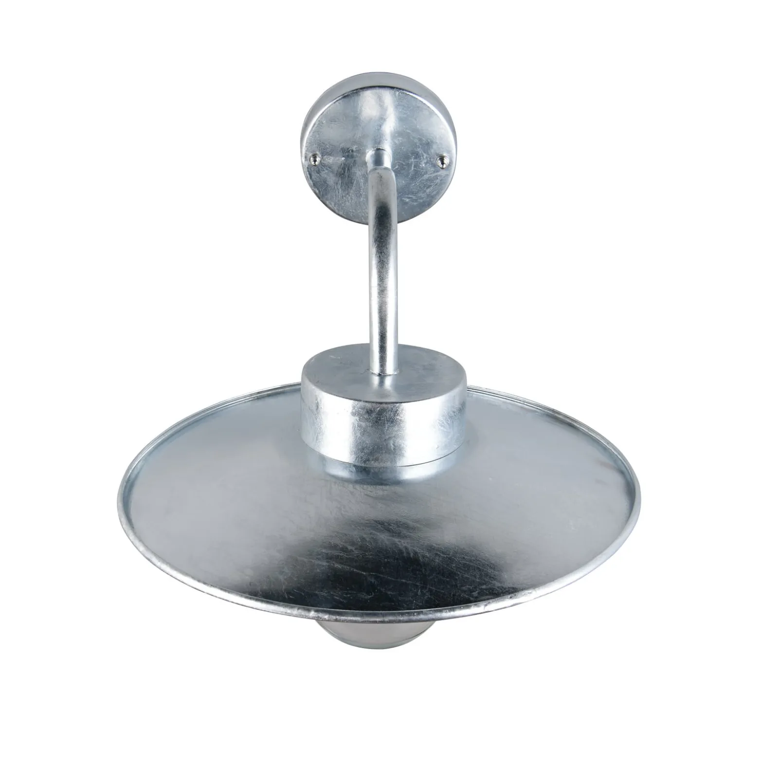 Außenwandlampe Tana, zinkfarben, Ausladung 41 cm Metall IP44