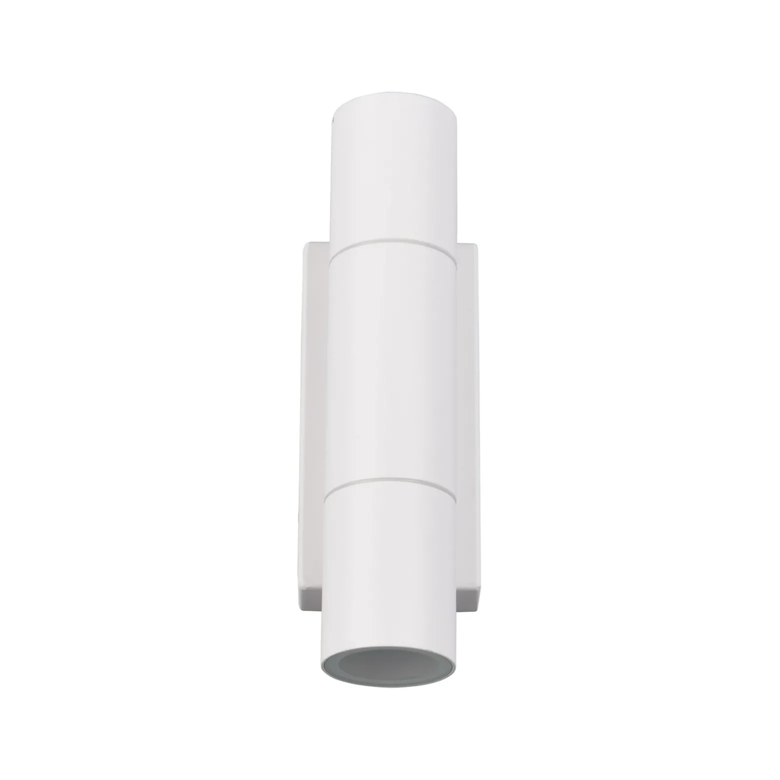 Außenwandlampe Yamuna, weiß matt, Höhe 23 cm, Metall, IP65