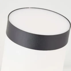 Außenwandleuchte Dody Sensor, schwarz, Metall, Kunststoff
