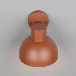 Außenwandleuchte Elbe, apricot, Aluminium-Druckguss, E27