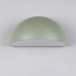 Außenwandleuchte MAAS, grün, Breite 27 cm, Metall, IP44