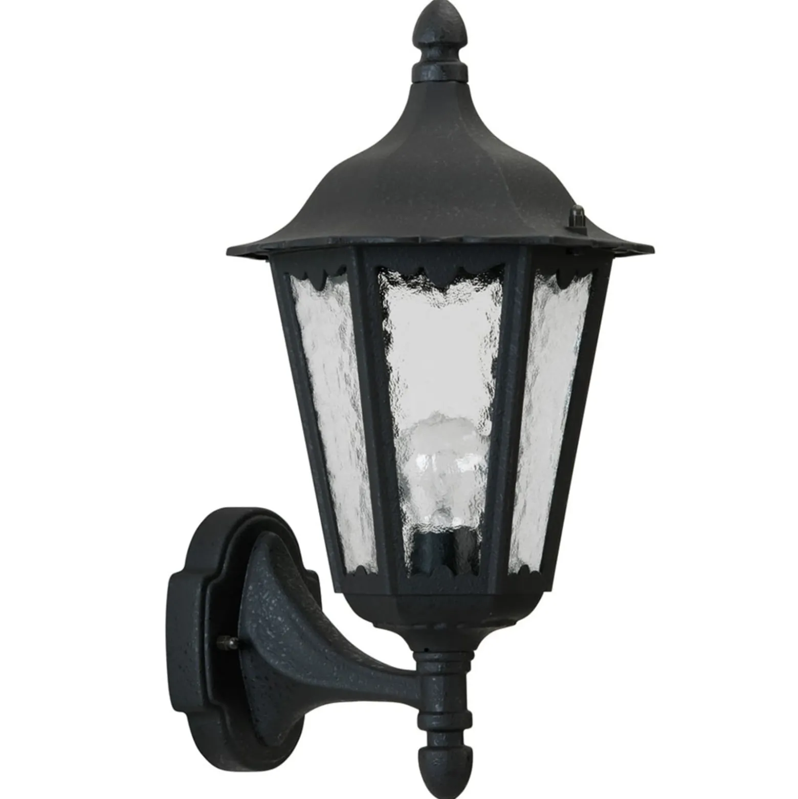 Außenwandleuchte 1818 stehend, schwarz
