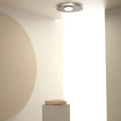 Axolight Kwic LED-Deckenleuchte, schwarz Ø48cm