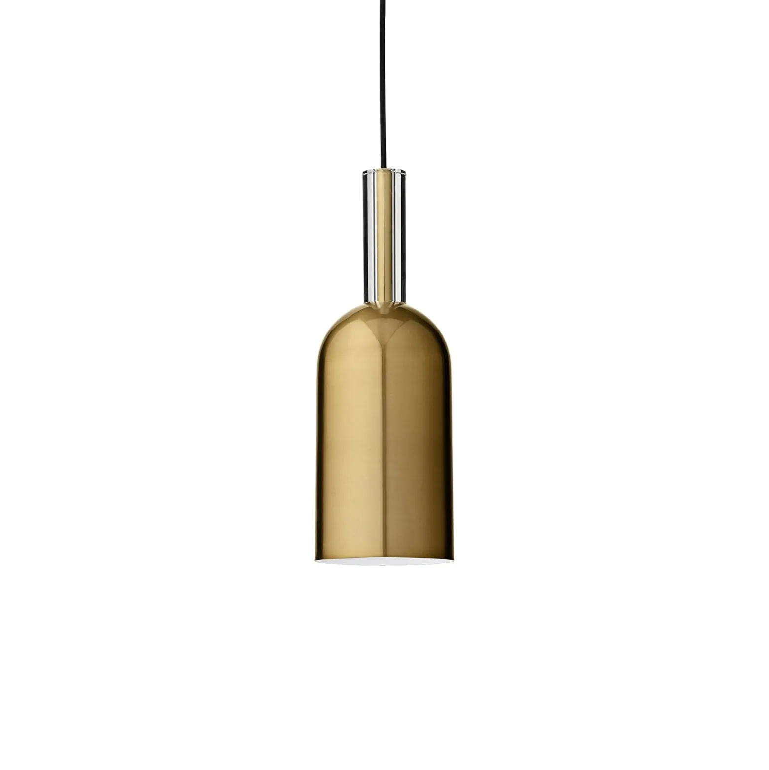 AYTM Hängeleuchte Luceo, Zylinder, gold, Ø 12 cm