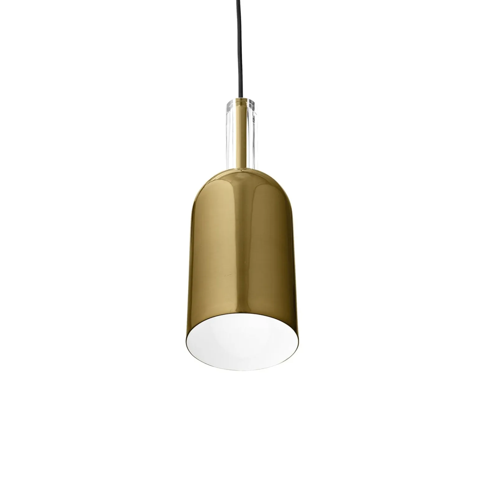 AYTM Hängeleuchte Luceo, Zylinder, gold, Ø 12 cm