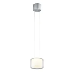 BANKAMP Grand Clear LED-Hängeleuchte, 1fl, Ø 20 cm