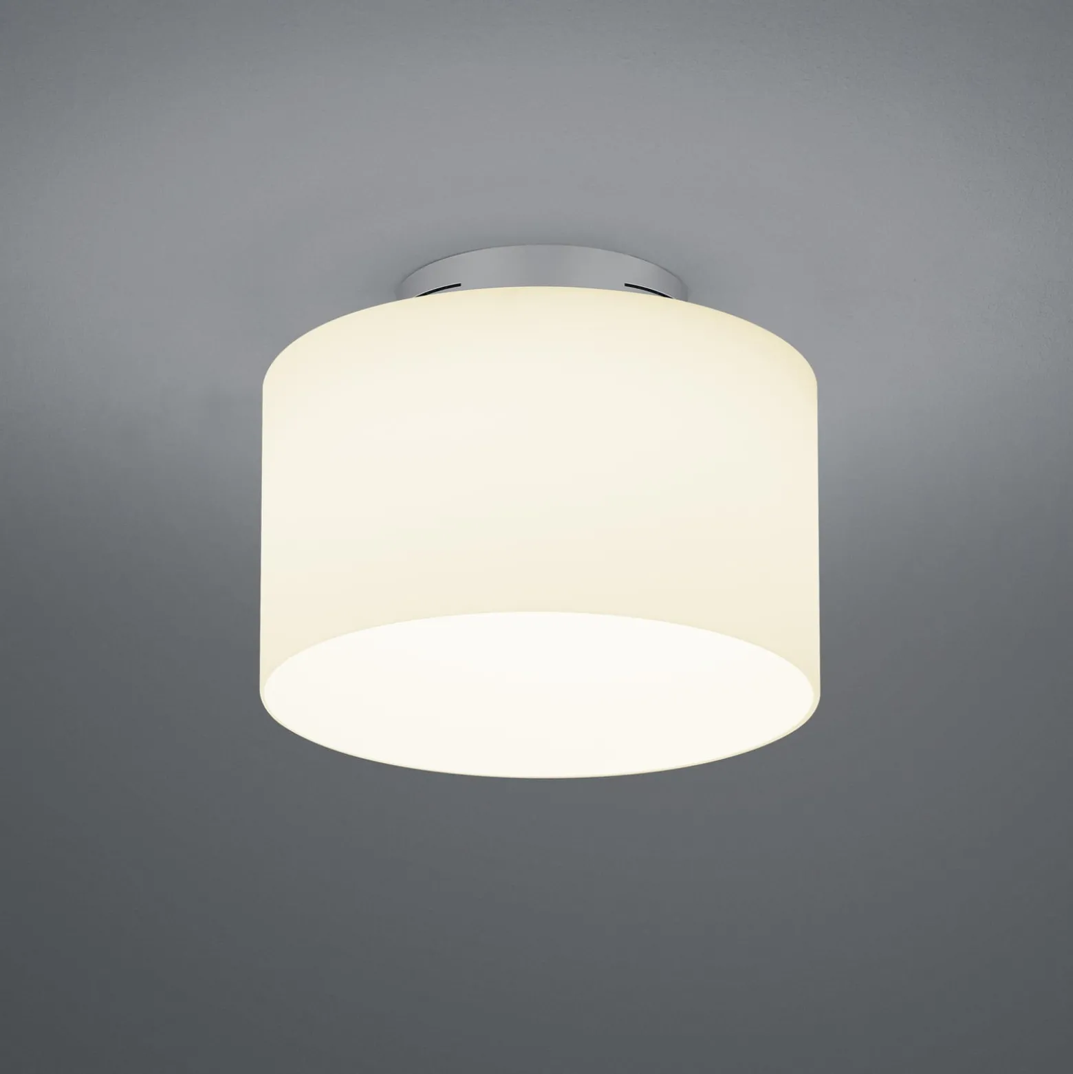 BANKAMP Grand Opal Deckenleuchte aluminium Ø 32 cm