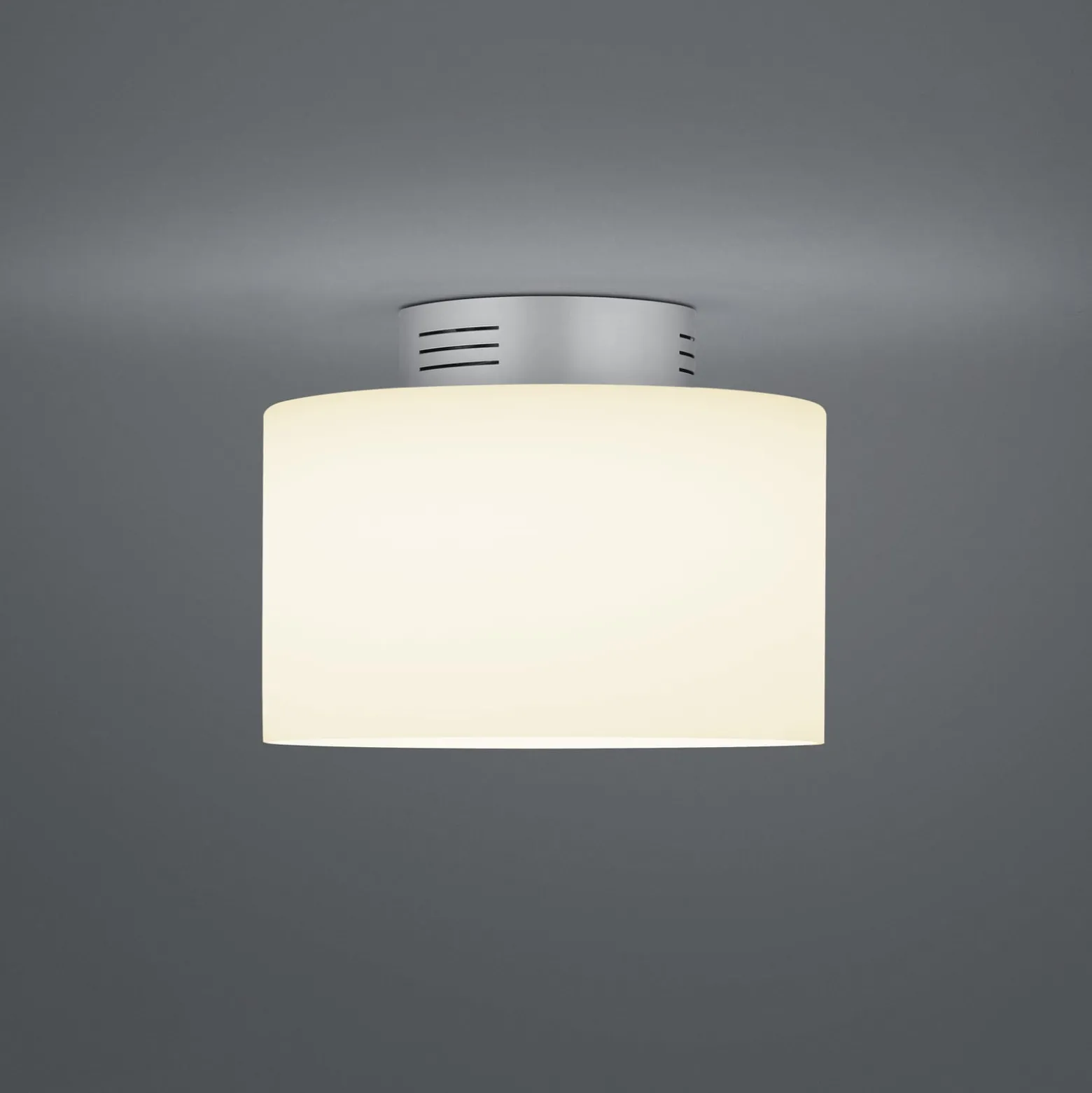 BANKAMP Grand Opal Deckenleuchte aluminium Ø 32 cm