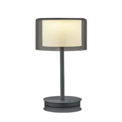 BANKAMP Grand Smoke LED-Tischleuchte, anthrazit