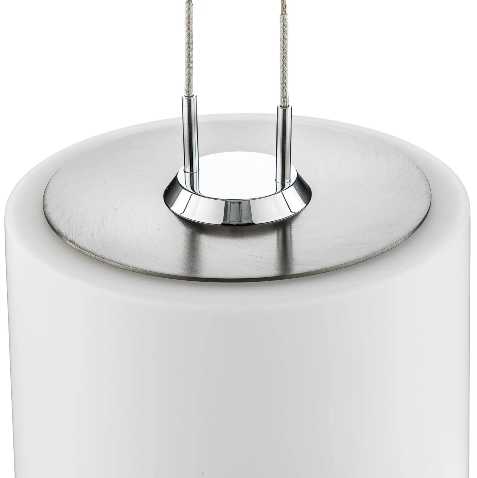 BANKAMP Grazia Hängelampe ZigBee 1fl 16cm nickel