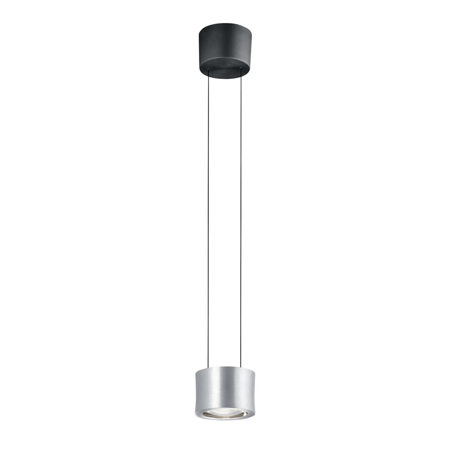 BANKAMP Impulse Flex LED-Hängeleuchte 1fl. nickel