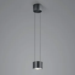 BANKAMP Impulse Flex LED-Hängeleuchte 1fl. schwarz