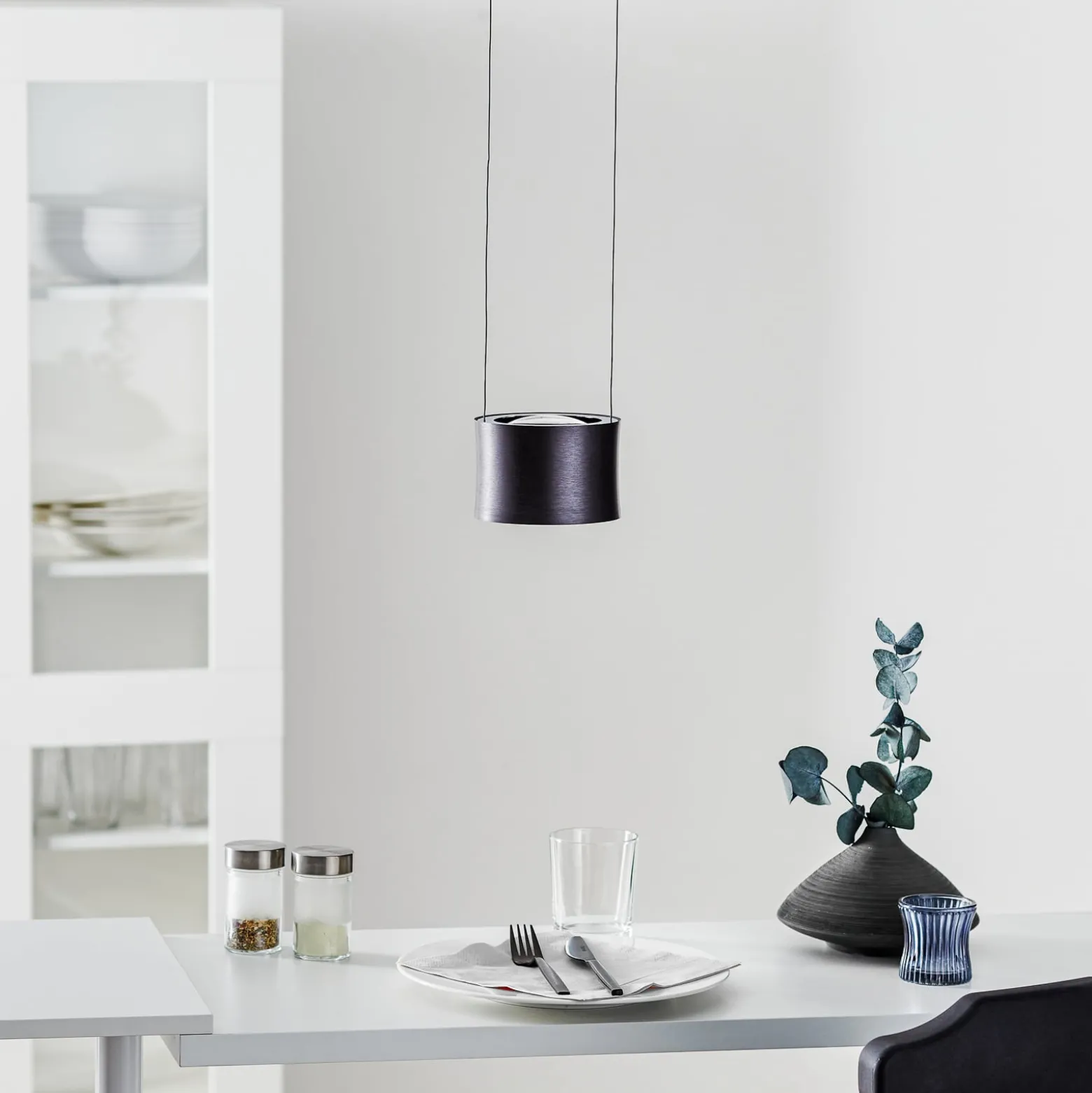 BANKAMP Impulse LED-Hängelampe 1-flammig anthrazit