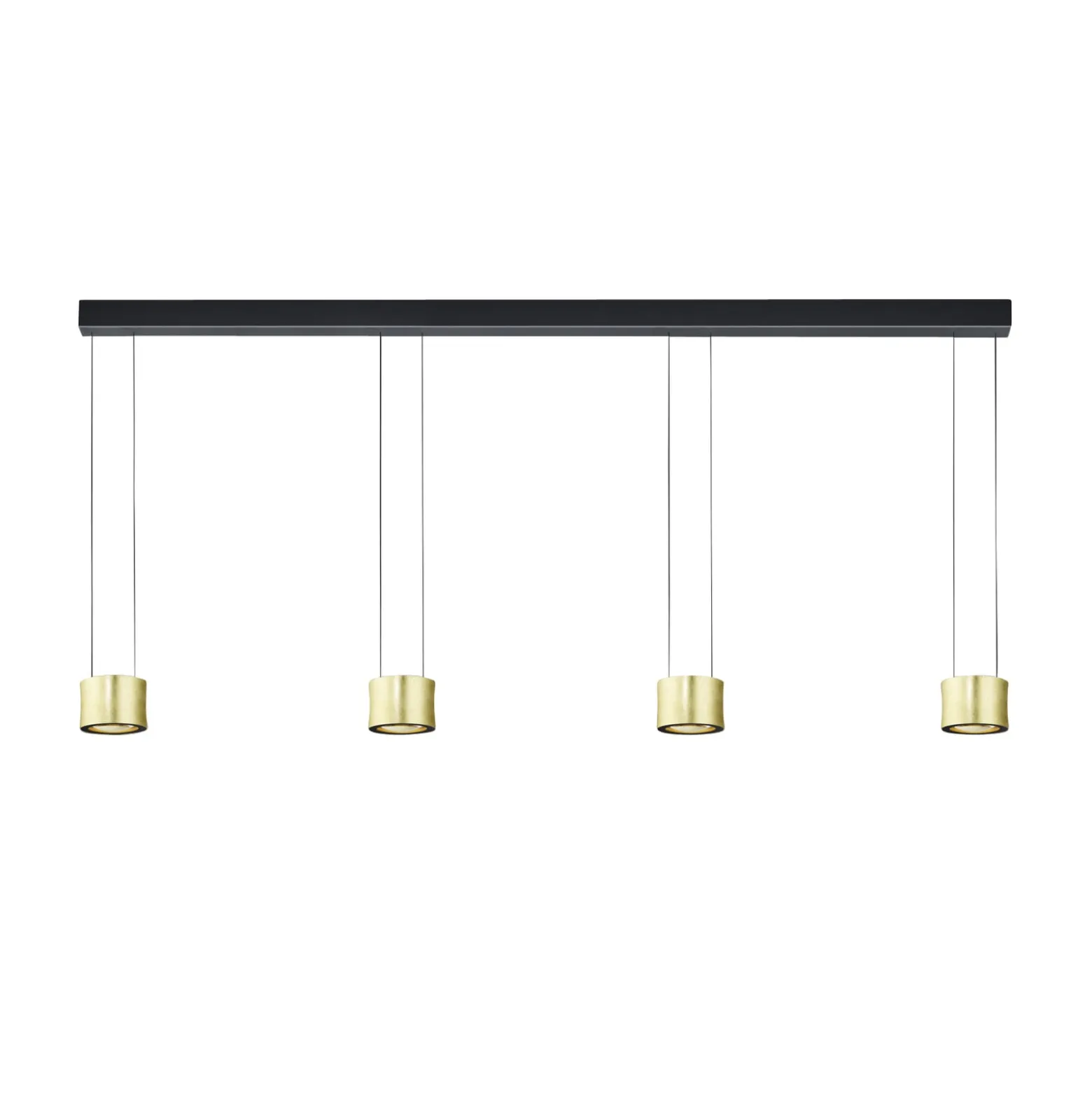 BANKAMP Luce elevata Impulse Flex LED-Pendel 4fl.