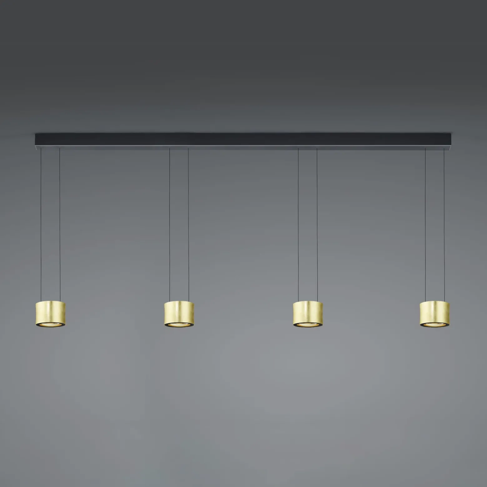 BANKAMP Luce elevata Impulse Flex LED-Pendel 4fl.