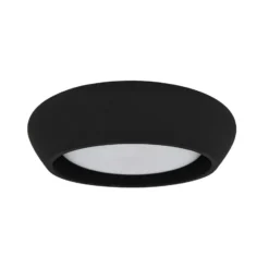 Beacon Deckenleuchte Fjord, schwarz, Gips, Ø 28 cm, GX53