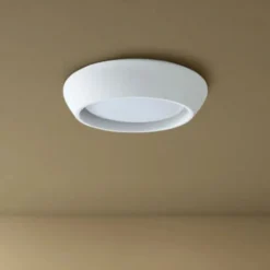 Beacon Deckenleuchte Fjord, weiß, Gips, Ø 28 cm, GX53