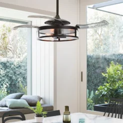 Beacon Deckenventilator Fanaway Classic Licht schwarz leise
