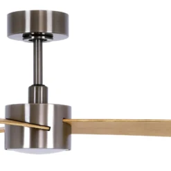 Beacon Deckenventilator Licht Climate IV nickel/teak leise