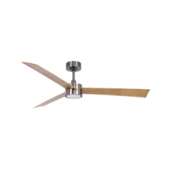 Beacon Deckenventilator Licht Climate IV nickel/teak leise