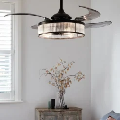 Beacon Deckenventilator Licht Fanaway Corbelle schwarz leise