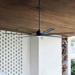 Beacon Deckenventilator mit Licht Atlanta schwarz DC leise