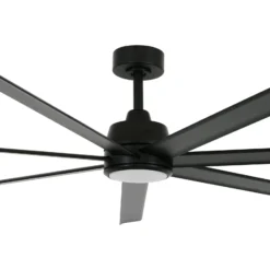 Beacon Deckenventilator mit Licht Atlanta schwarz DC leise