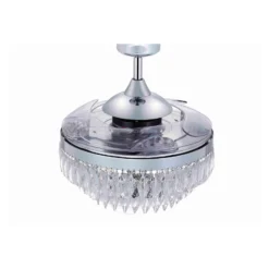 Beacon Deckenventilator mit Licht Fanaway Veil chrom leise