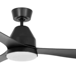 Beacon Deckenventilator mit Licht Whitehaven, schwarz, leise