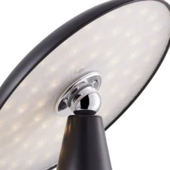 Beacon LED-Akku-Tischlampe Kinoko, schwarz, 27 cm, CCT