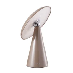 Beacon LED-Akku-Tischleuchte Kinoko, braun, 27 cm, CCT