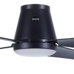 Beacon LED-Deckenventilator Aria CTC, schwarz, 122 cm, leise