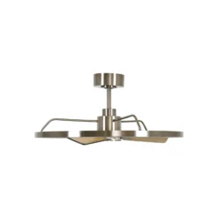 Beacon LED-Deckenventilator Cessna, nickel/eiche, DC, leise
