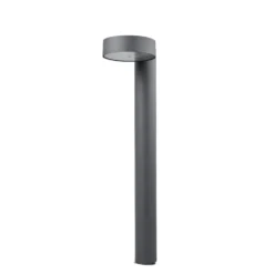 BEGA 77218K3 Wegeleuchte rund grafit 3.000K unten