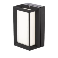 BEGA LED-Außenwandlampe 22750, grafit, Metall, CCT, IP65