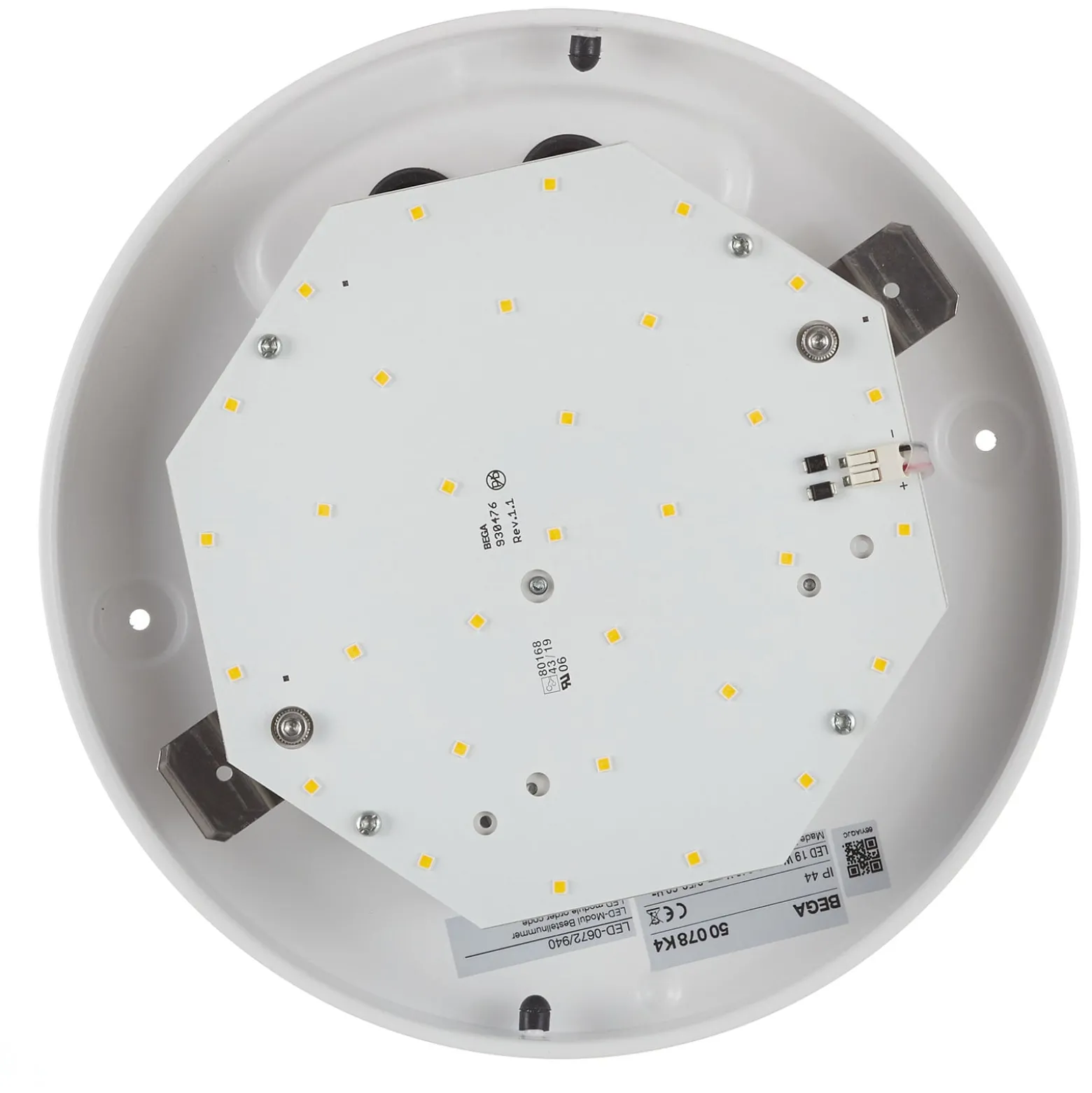 BEGA 50078 LED-Deckenleuchte DALI 3.000K Ø25cm