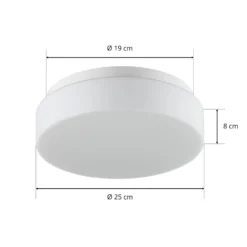 BEGA 50078 LED-Deckenleuchte DALI 3.000K Ø25cm