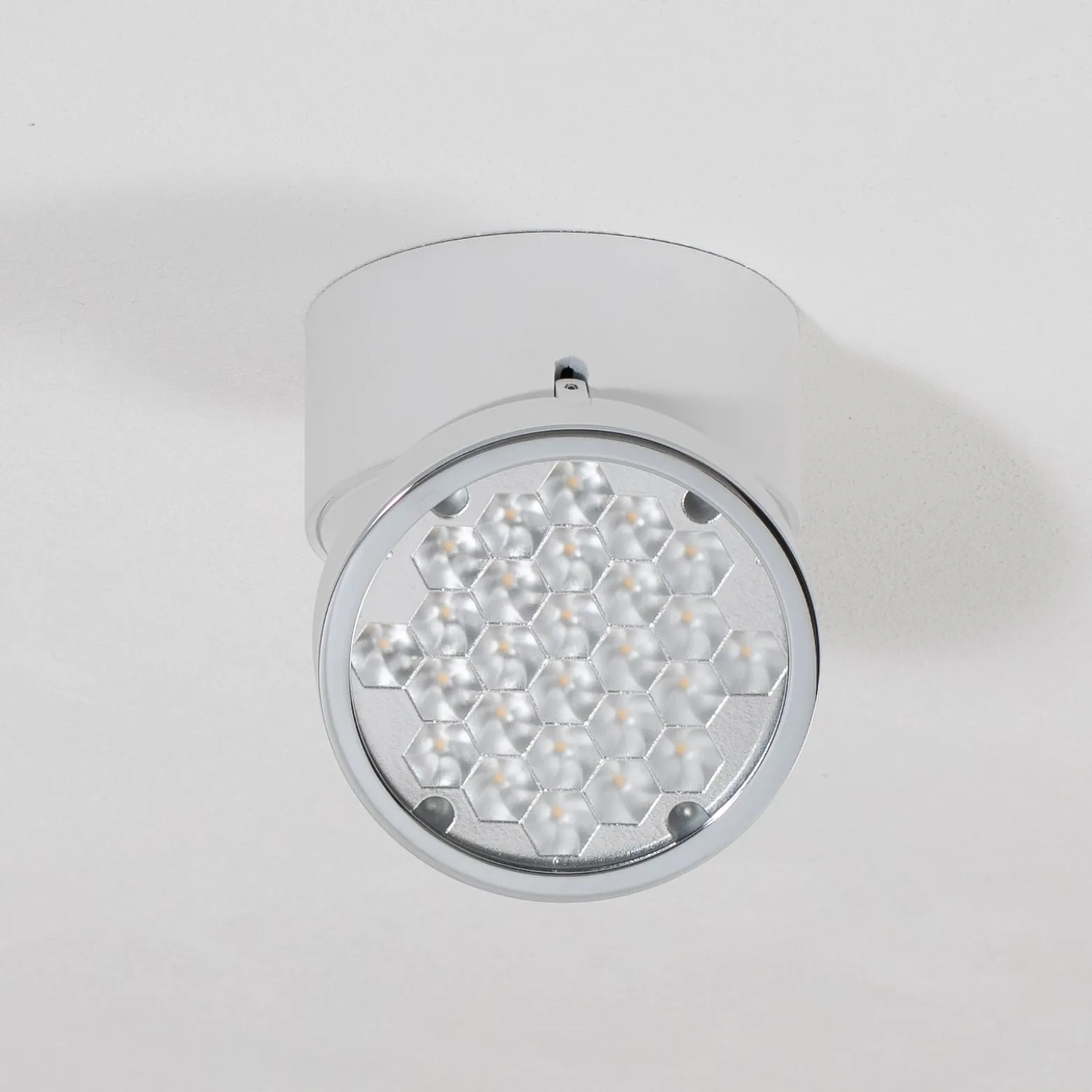 BEGA LED-Deckenstrahler 51312.1 weiß Metall DALI schwenkbar