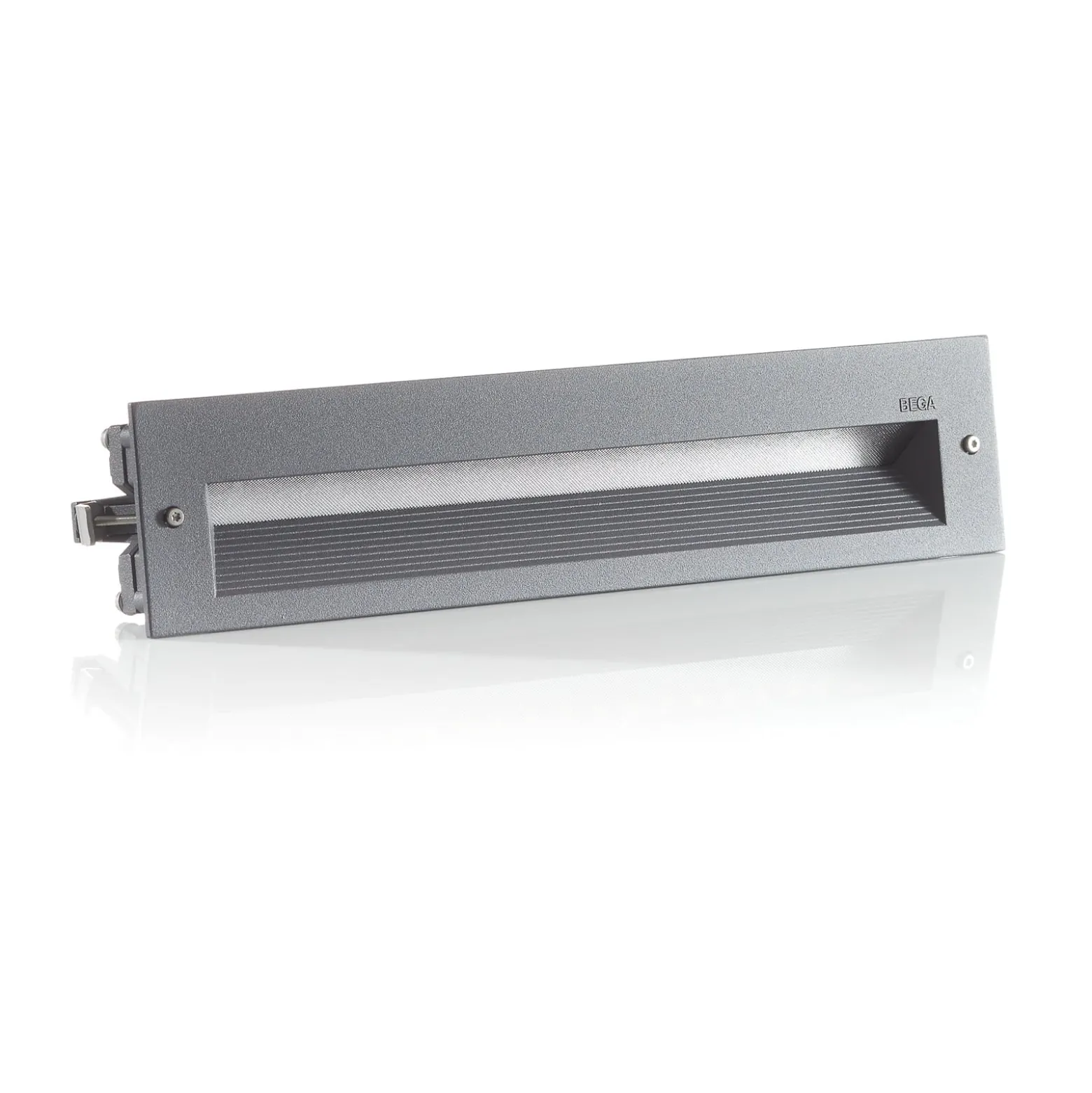 BEGA LED-Wandeinbaulampe 33055, grafit, 32 cm, IP65, CCT