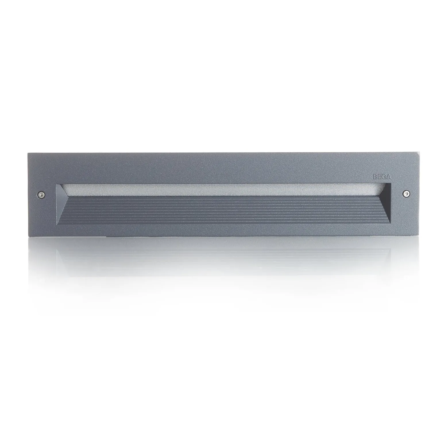 BEGA LED-Wandeinbaulampe 33055, grafit, 32 cm, IP65, CCT