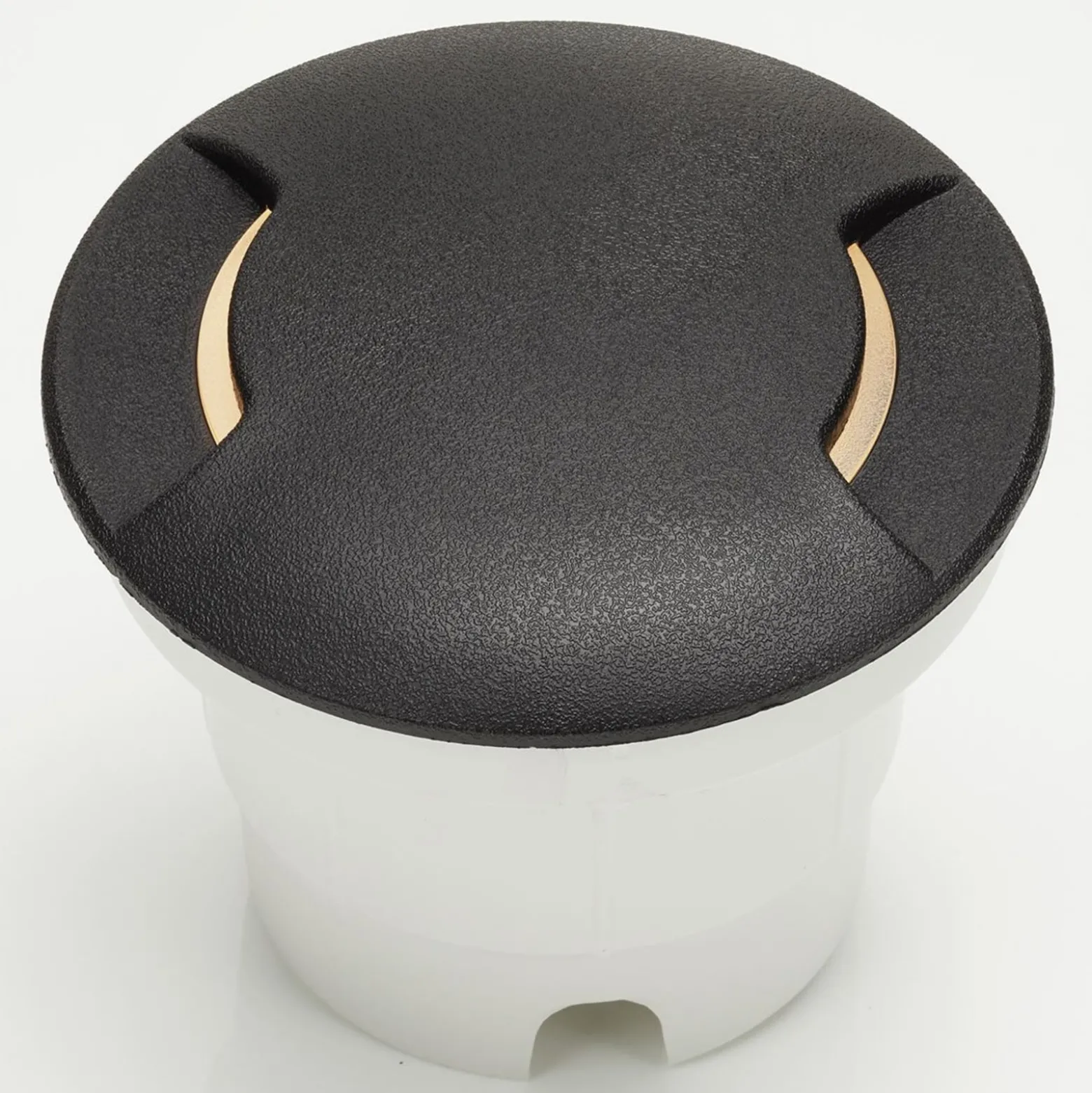 Boden-Einbaulampe Ceci 160-2L rund schwarz 10W CCT