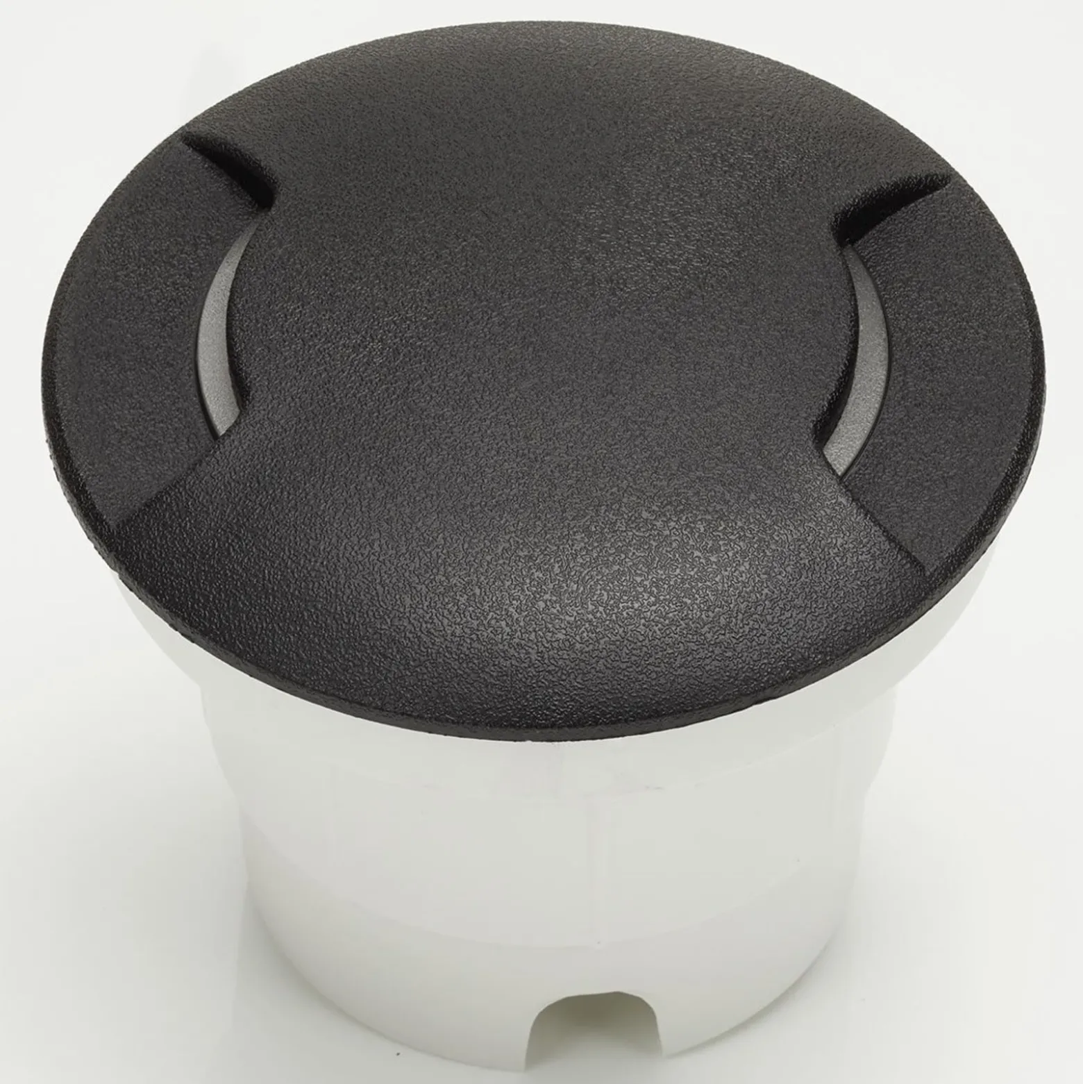 Boden-Einbaulampe Ceci 160-2L rund schwarz 10W CCT