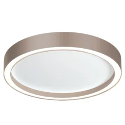 Bopp Aura LED-Deckenlampe Ø 40cm weiß/taupe