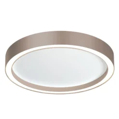 Bopp Aura LED-Deckenleuchte Ø 30cm weiß/taupe
