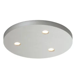 Bopp Close LED-Deckenlampe 3-flammig rund alu